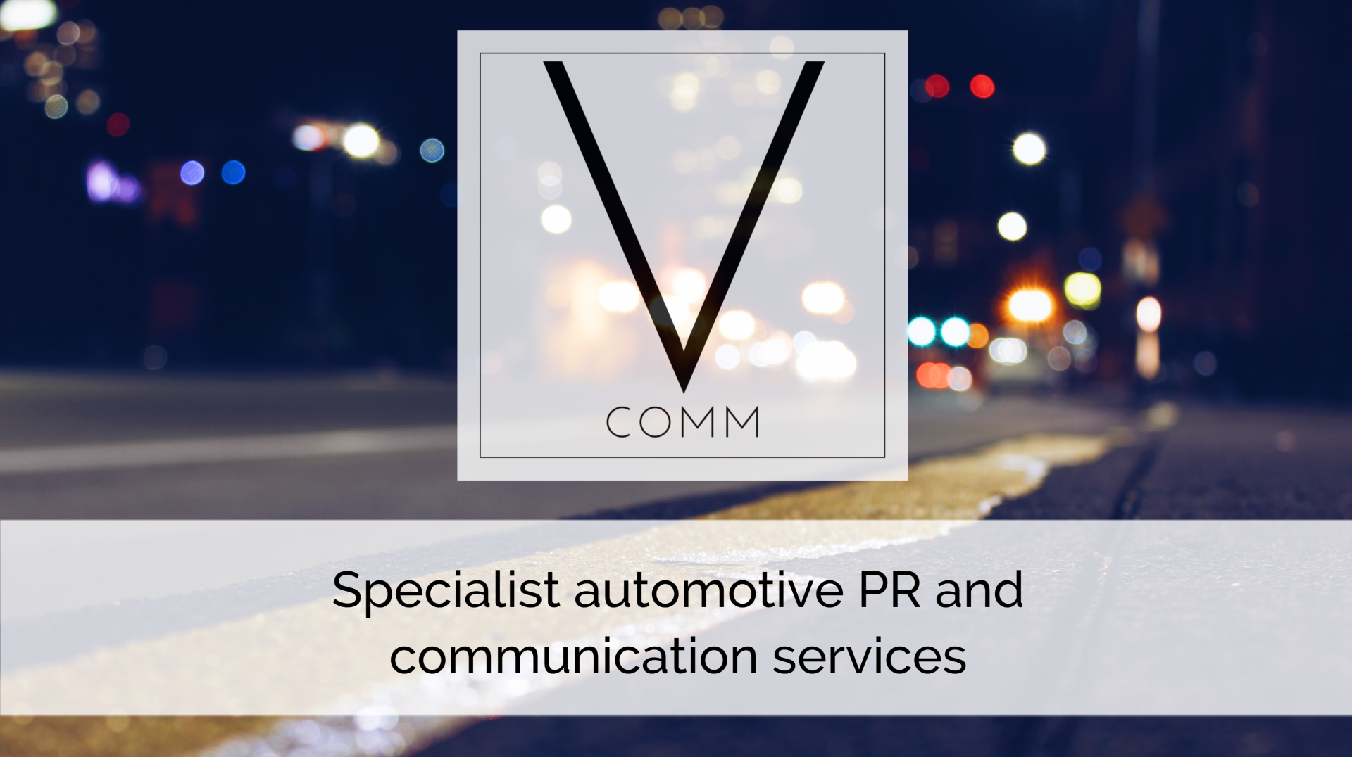 Specialist automotive PR and communications