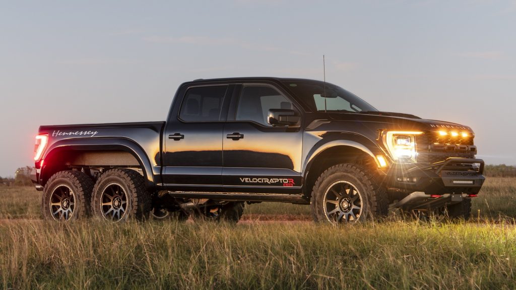 Hennessey VelociRaptor 6x6 truck